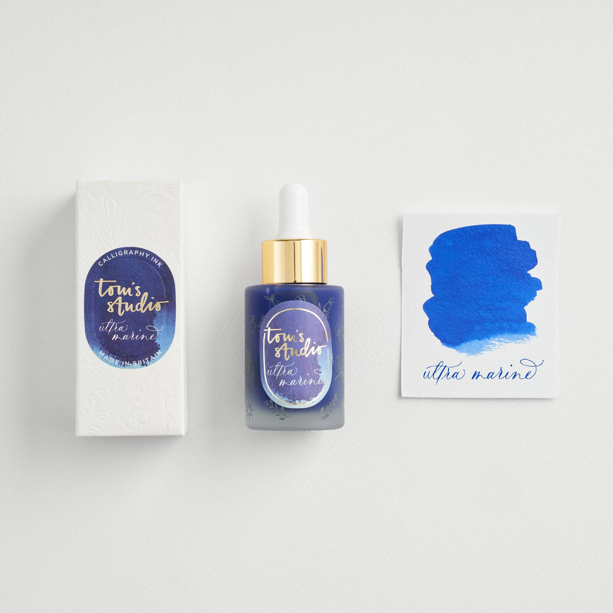 Tom's Studio Ultra Marine - Calligraphy Ink