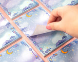 Unicorn Eclipse Celestial Galaxy Notepad