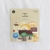 Suatelier Design Stickers - Happy in the cafe