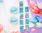 Unicorn Eclipse Botanical Bliss Stamp Washi Tape