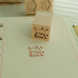 2jingis2jing Living Softly Rubber Stamp Vol. 1 (1.5cm)