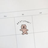 Suatelier Design Stickers - Everybody run!