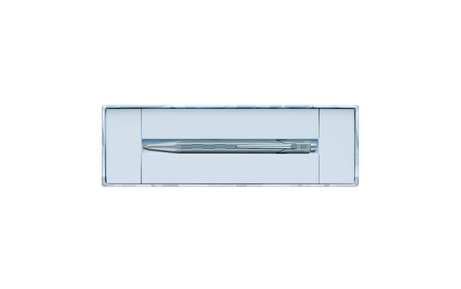 Caran d'Ache 849 Ballpoint Pen - Alpine Frost - Blue (Special Edition)