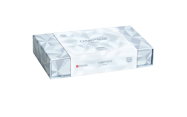 Caran d'Ache Leman Ballpoint Pen - Alpine Frost (Special Edition)