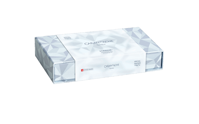 Caran d'Ache Ecridor Ballpoint Pen - Alpine Frost (Special Edition)