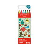 Caran D'Ache Fibralo 6-Piece Pen Set - Kawaii Collection - Swiss Mountain