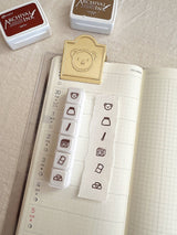 Bloom Paper Studio Caffeine Recharge Button Stamp