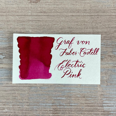 Graf von Faber-Castell Electric Pink - 75ml Bottled Ink
