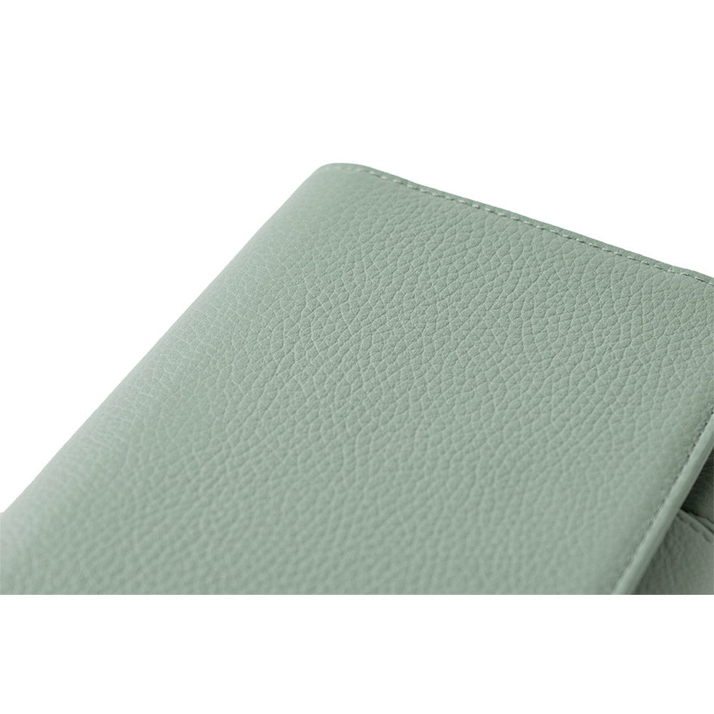Hobonichi Techo A6 Original Planner Cover - Leather: Water Green