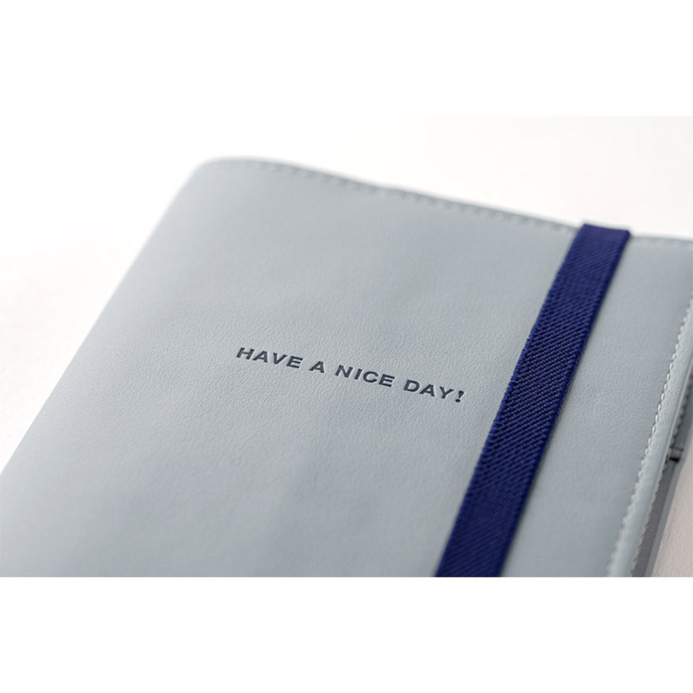 Hobonichi Techo A6 Original Planner Cover - HAVE A NICE DAY! Mint candy