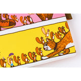 Hobonichi Techo A5 Cousin Planner Set - 100%ORANGE: Where’s the Squirrel Going