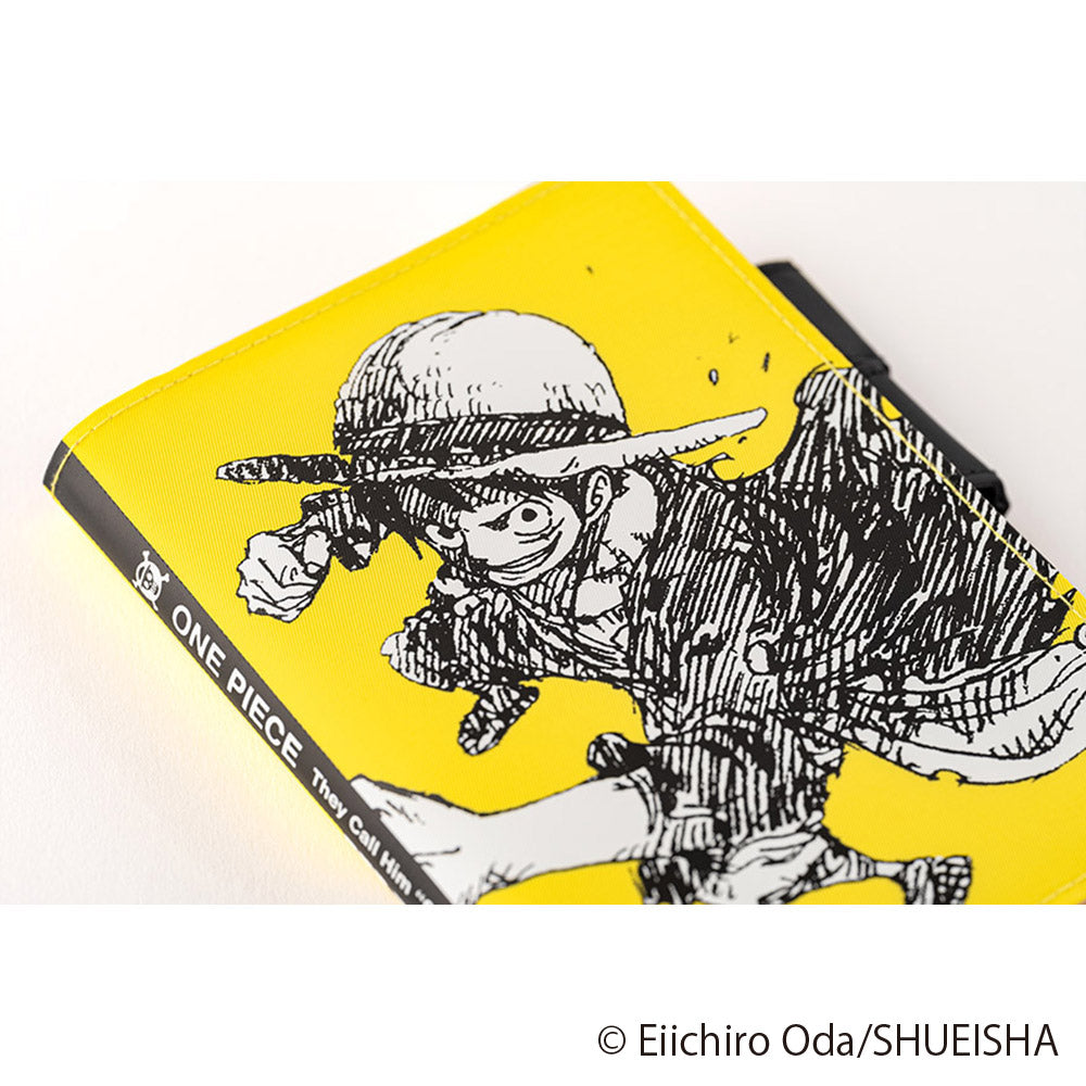Hobonichi Techo A6 Original Planner Cover - ONE PIECE magazine: Straw Hat Luffy (Yellow)