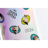 Hobonichi Techo Weeks - Candy Stripper: Random Dog & Cat (Aurora)