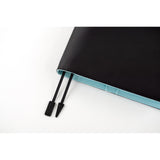 Hobonichi Techo A5 Cousin Planner Set - Colors: Black x Clear Blue