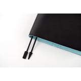 Hobonichi Techo A5 Cousin Planner Set - Colors: Black x Clear Blue (April Start)