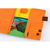 Hobonichi Techo A5 Cousin Planner Set - 100%ORANGE: Where’s the Squirrel Going