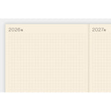Hobonichi A6 5-Year Techo Japanese Book (2026 - 2030)