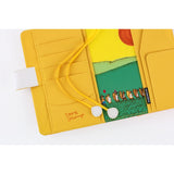 Hobonichi Techo A6 Original Planner Set - 100%ORANGE: Squirrel Squadron