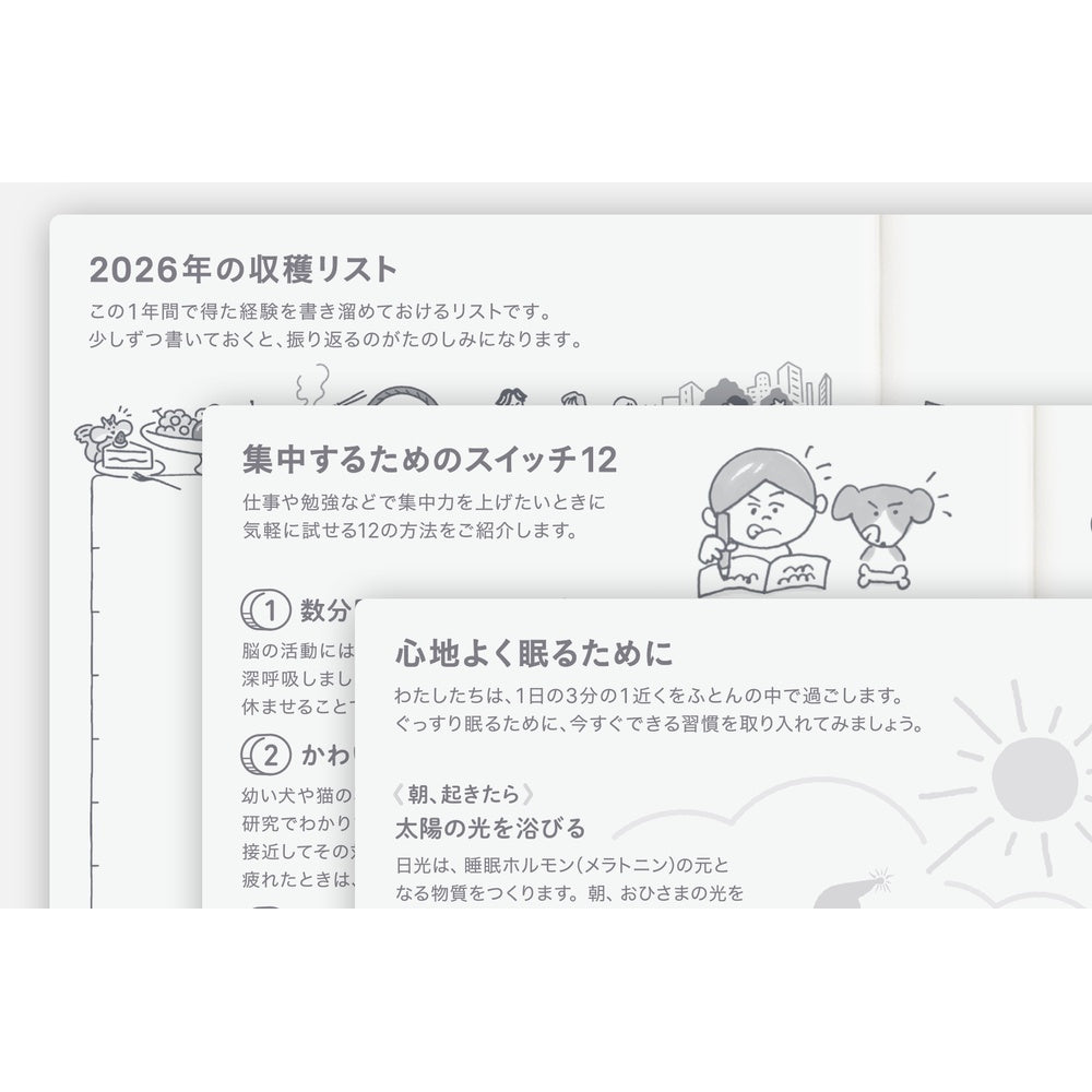 Hobonichi Techo A6 Japanese Original Book - Sunday Start (April Start)