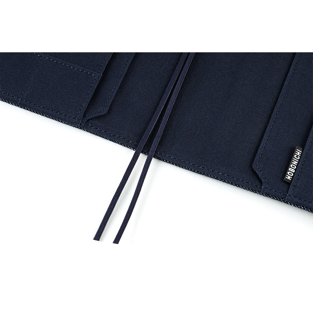 Hobonichi Techo A5 Cousin Cover - Blue Blue: Indigo Book (Double-weave Sashiko)