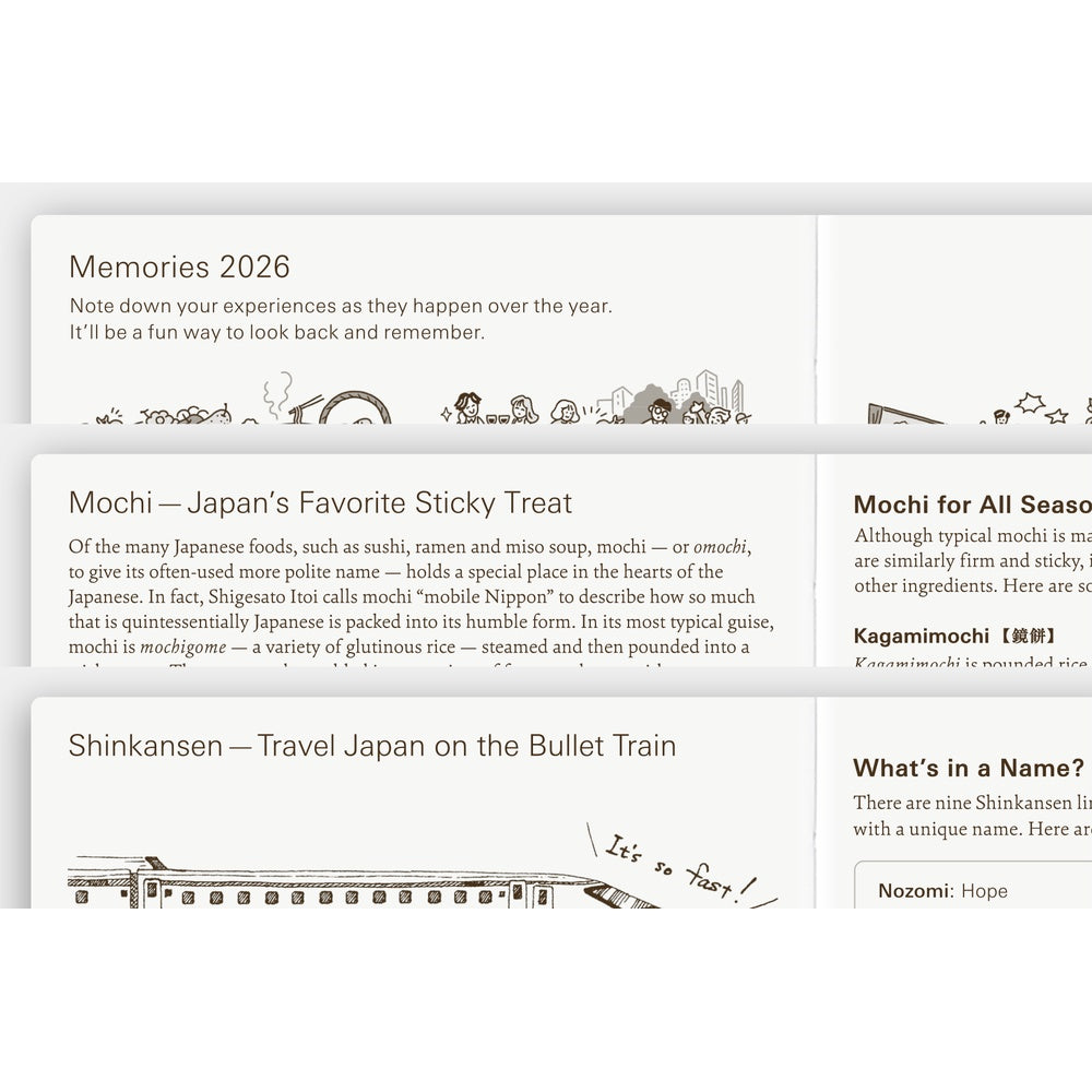 Hobonichi Techo A6 English Planner Book