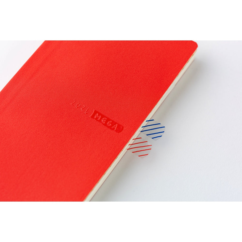Hobonichi Techo Weeks Mega - Sneaker: Tomato Red