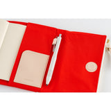 Hobonichi Techo A6 Original Planner Set - Tragen: Red
