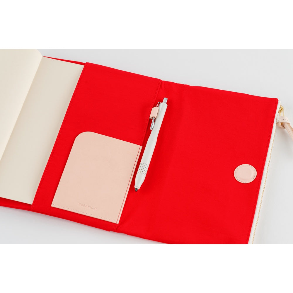 Hobonichi Techo A5 Cousin Planner Set - Tragen: Red