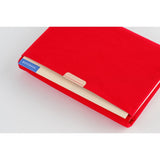 Hobonichi Techo A5 Cousin Planner Set - Tragen: Red