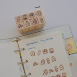 2jingis2jing Mini Rubber Stamp