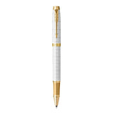 Parker IM Premium Rollerball Pen - Pearl Lacquer & Gold Trim
