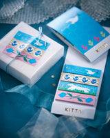 KITTA Portable Washi Decorative Tape -Stamp style Clear -: Memory