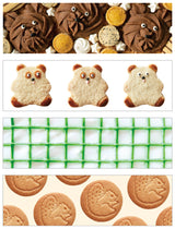 KITTA Portable Washi Decorative Tape -Stamp style Clear -: Bedtime