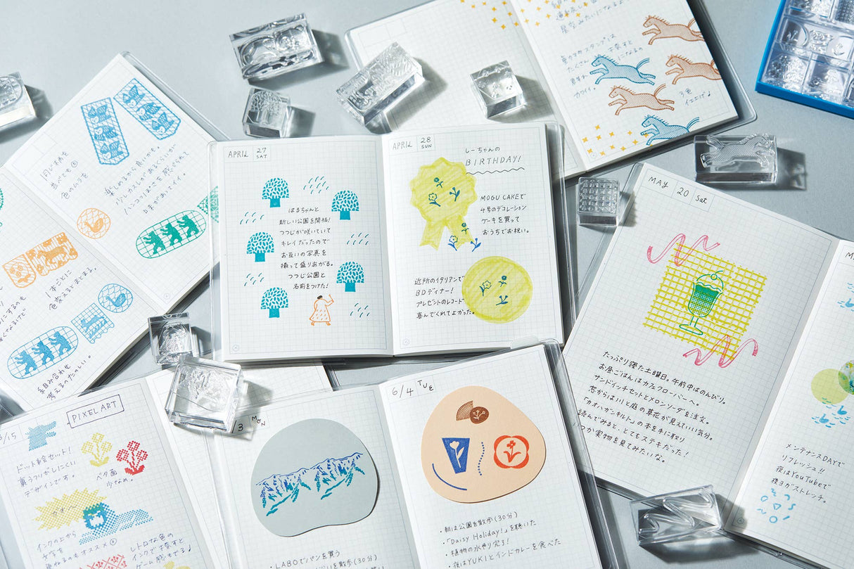 KORI JIRUSHI  Crystal Clarity Stamp M size