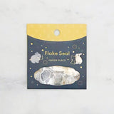 Papier Platz Schinako Moriyama Flake Stickers - Constellations and Rabbits