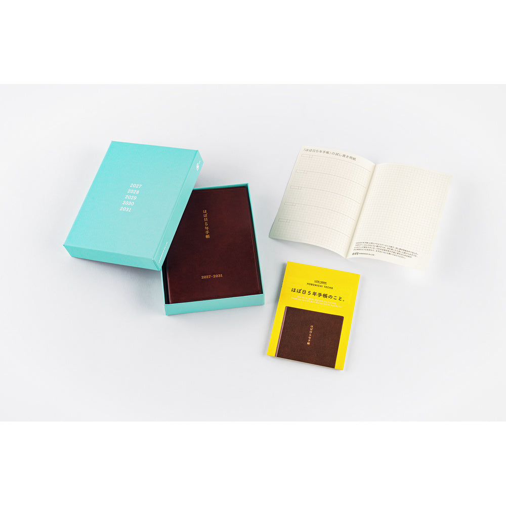 Hobonichi A6 5-Year Techo Japanese Book (2026 - 2030)