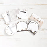 Papier Platz Flake Sticky Notes - Bear Coffee