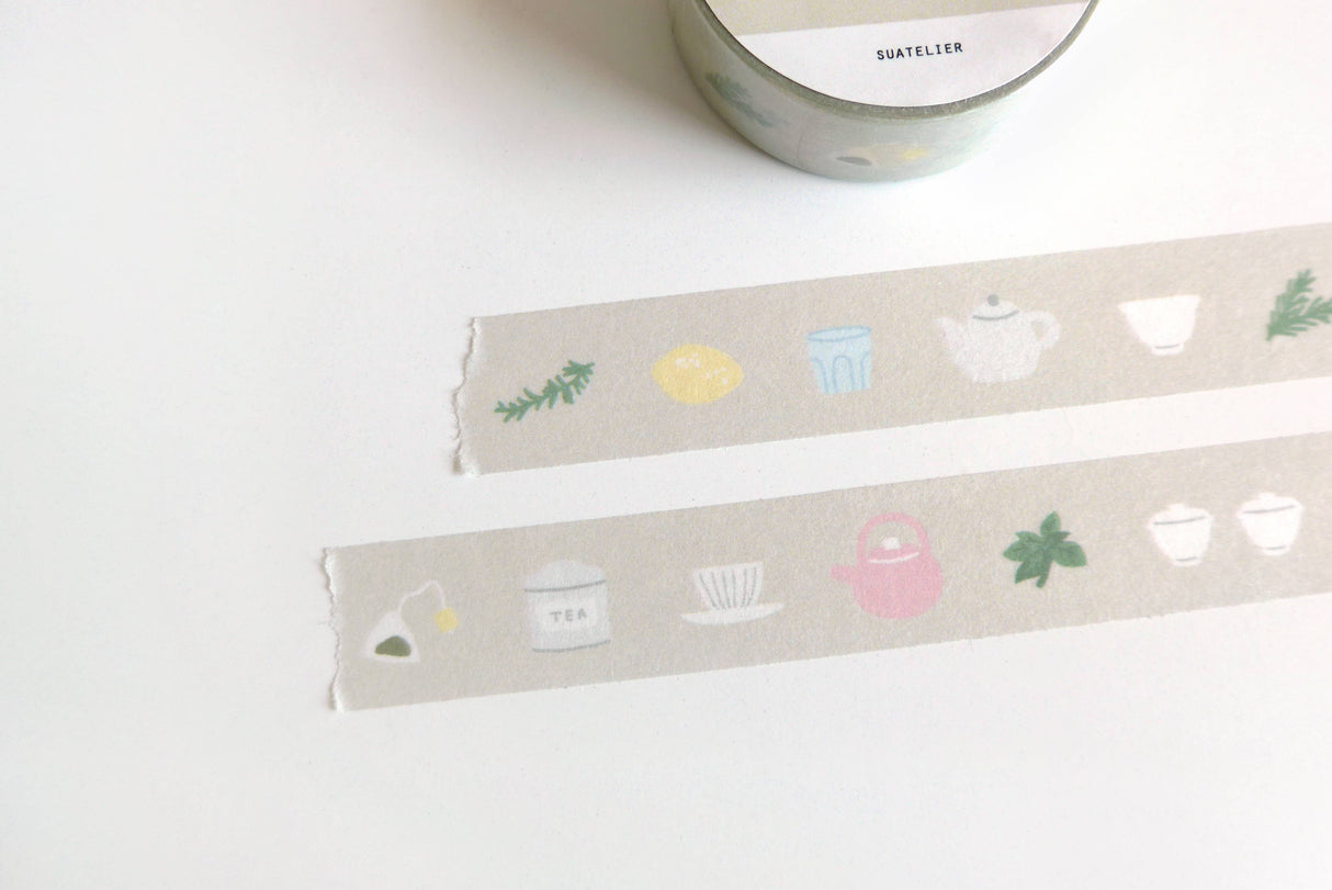 Suatelier Design Washi Tape - Illust.01