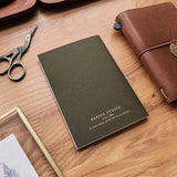 Sarica Studio Embossed TN Notebook - Passport Size