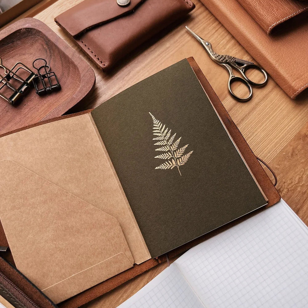 Sarica Studio Embossed TN Notebook - Passport Size