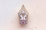Floral Fountain Pen Enamel Pin