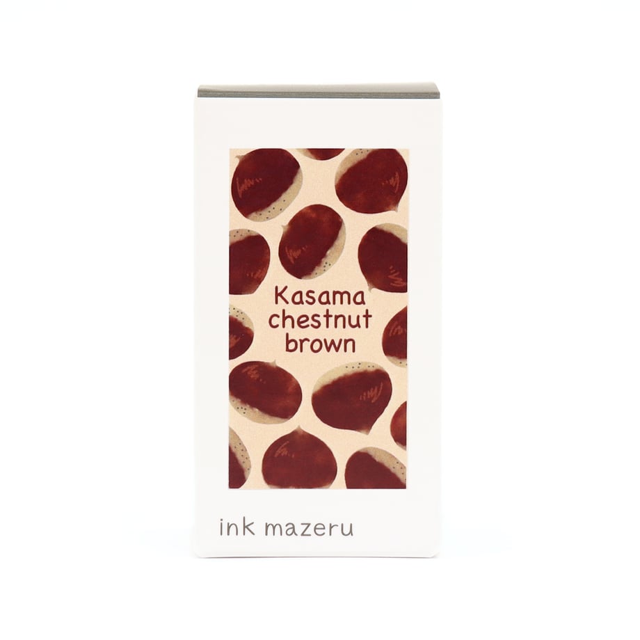 Ink Mazeru 18ml Bottled Ink - Kasama Chestnut Brown