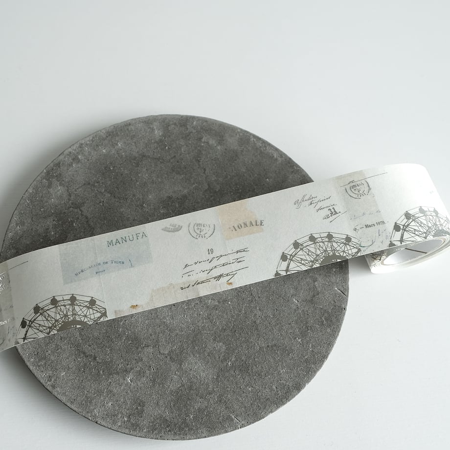 Yohaku Foil Stamped Sticky Note Roll - Nostalgia
