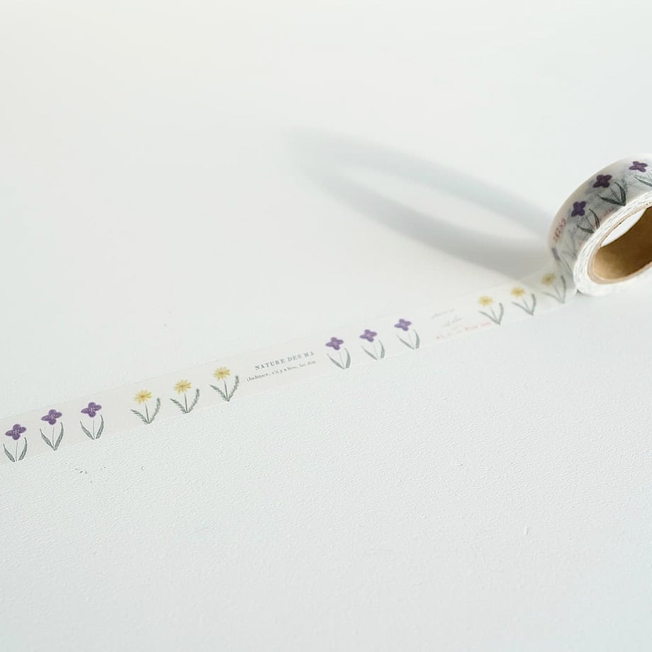 Yohaku Washi Tape - Garden