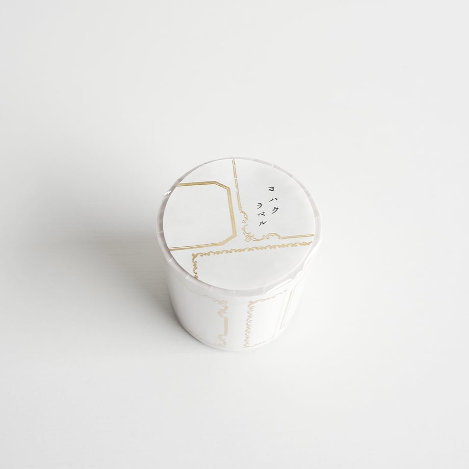 Yohaku Foil Stamped Sticky Note Roll - Labels (Gold Foil)