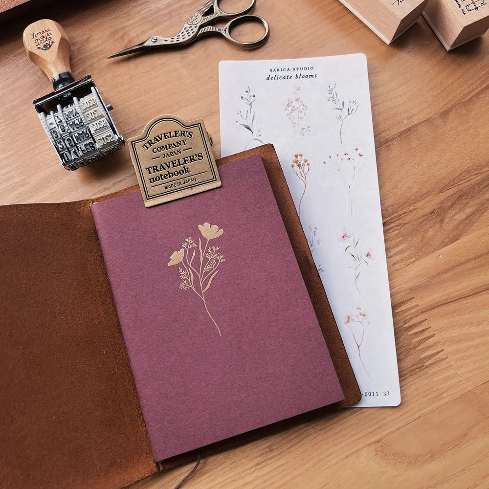 Sarica Studio Embossed TN Notebook - Passport Size