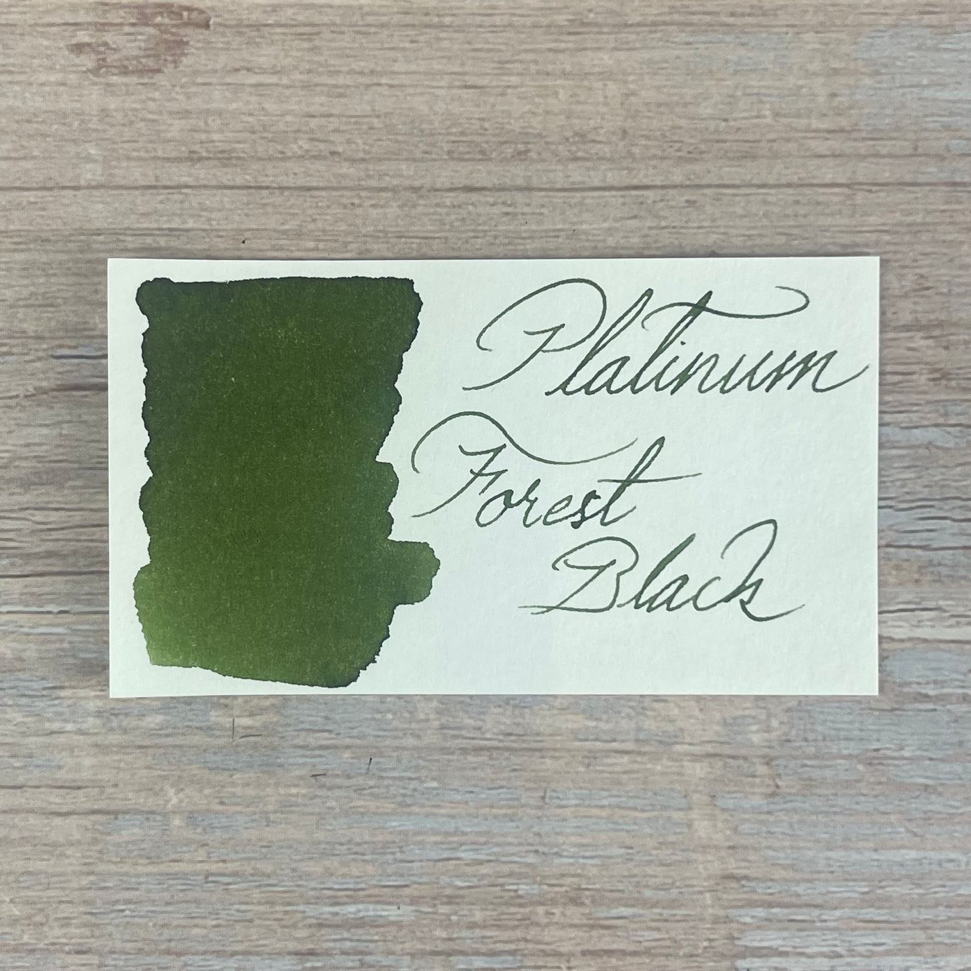 Platinum Forest Black - 60ml Bottled Ink