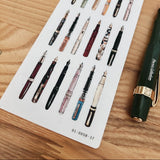 Sarica Studio Fountain Pen Stickers