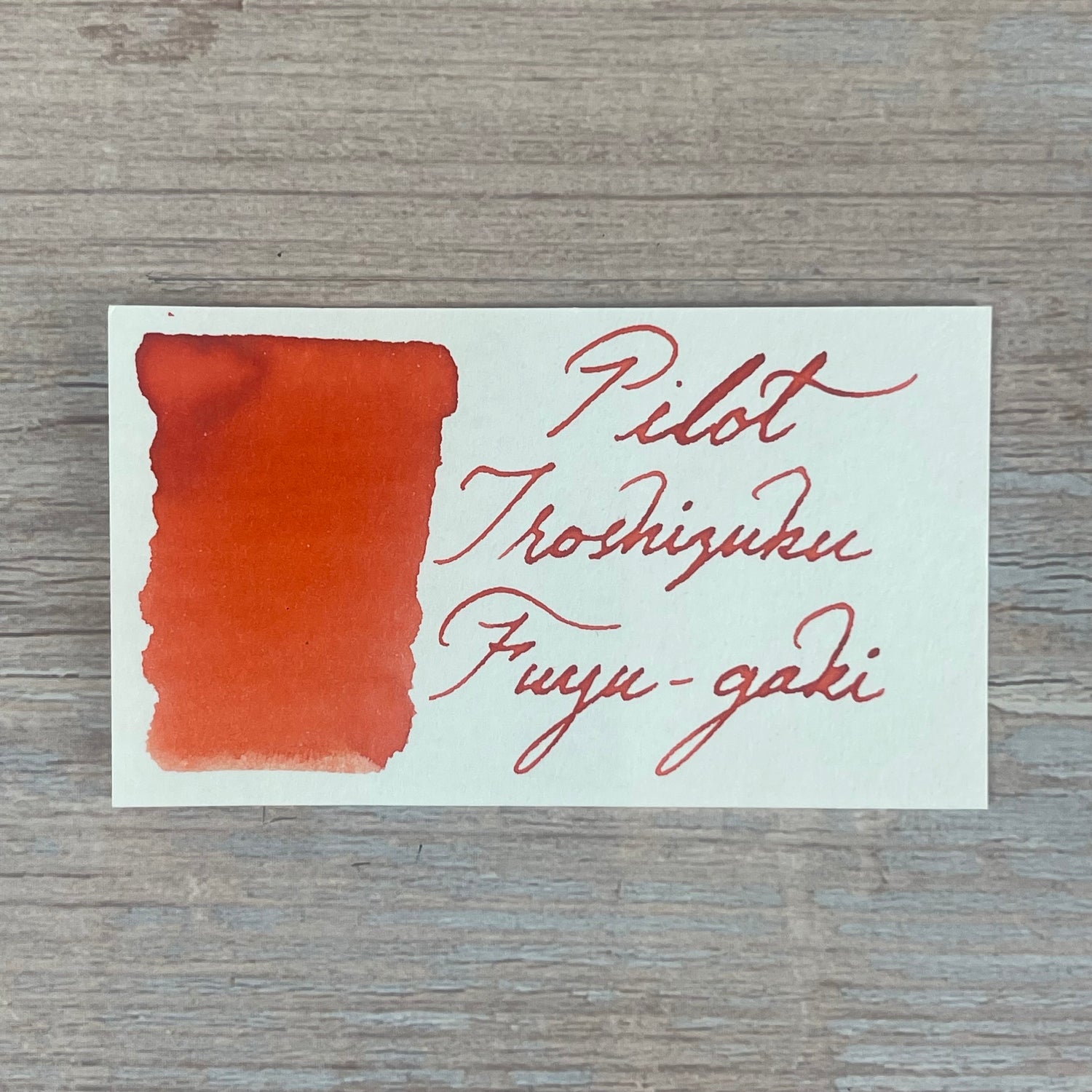 Pilot Iroshizuku Fountain Pen Ink - 50 ml Bottle - Fuyu-gaki Persimmon (Vermilion Red Orange) (Japan Import) : Buy Online at Best Price in KSA - Souq is now Pilot Iroshizuku Fountain Pen Ink - 50 ml Bottle - Fuyu-gaki Persimmon (Vermilion Red Orange) (Japan Import) : Buy Online at Best Price in KSA - Souq is now