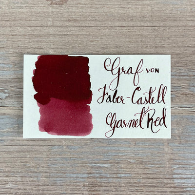 Graf von Faber-Castell Garnet Red - 75ml Bottled Ink